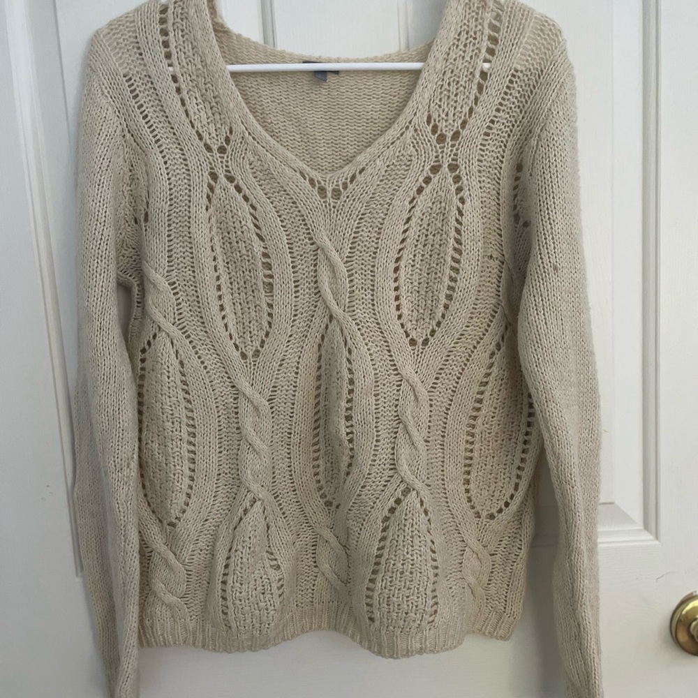 Charlotte Russe L Beige Sweater